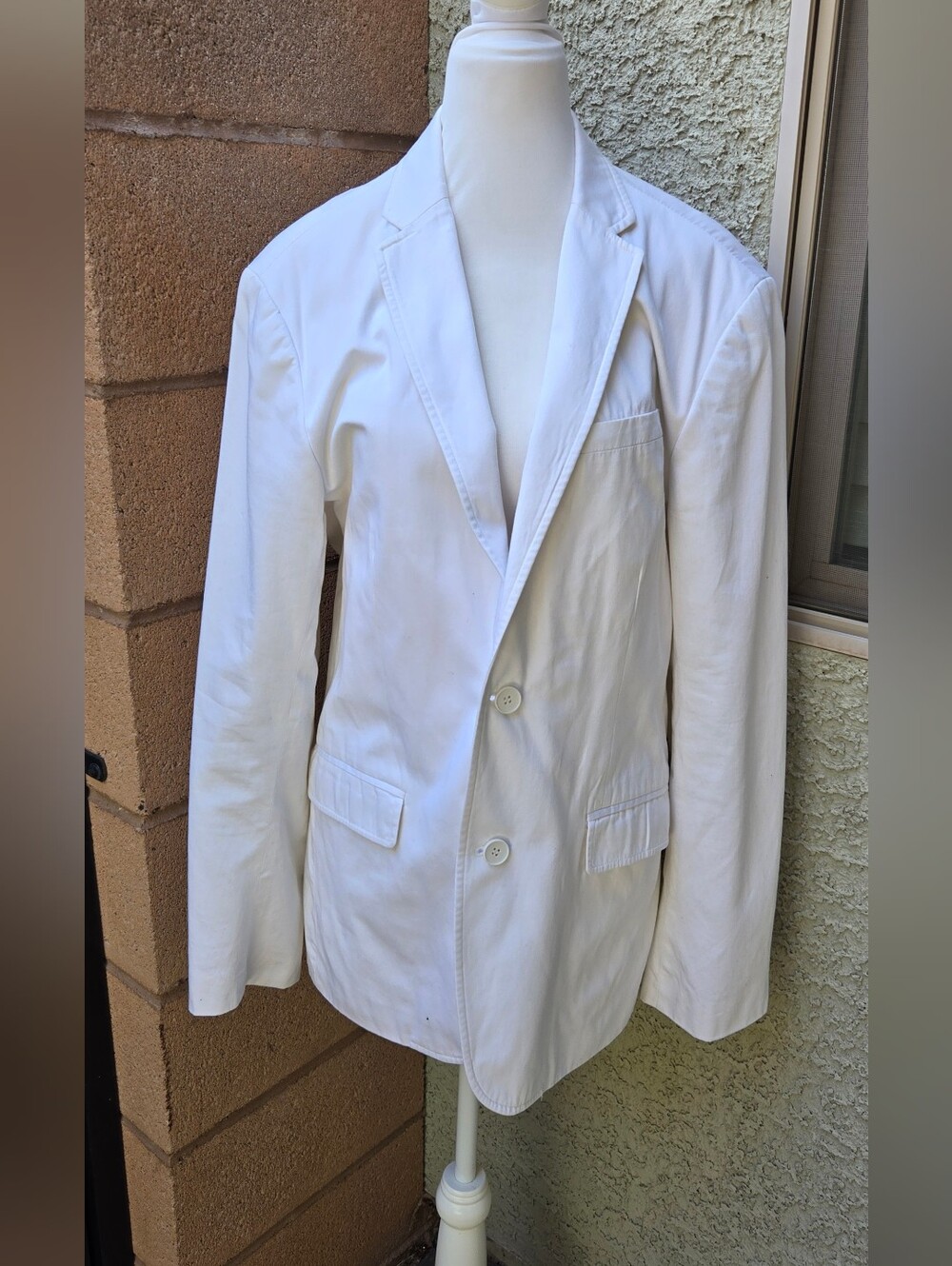 Kenneth Cole New York White Women's Blazer Jacket